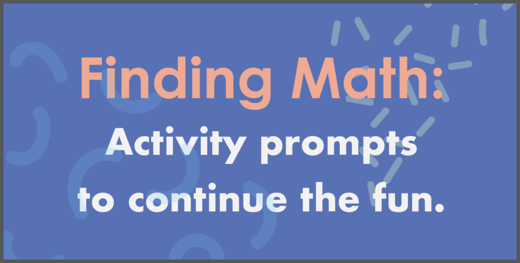 Finding Math Activities 01